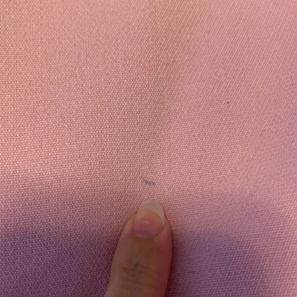 Zara womens size XL pink zip jacket coat ruffle cuff sleeve chic pockets - Picture 6 of 12